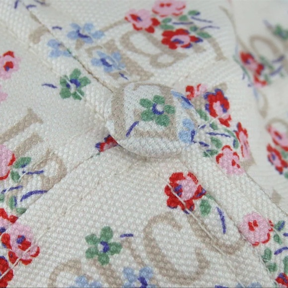 AUTH GUCCI Liberty collaboration flower print bucket hat hat canvas - Picture 5 of 9